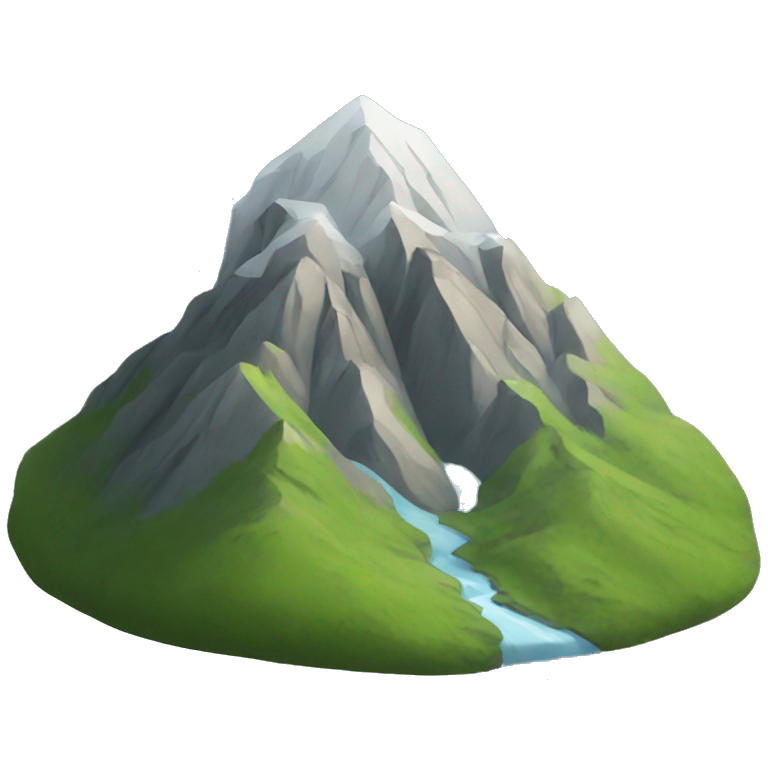 mountain emoji